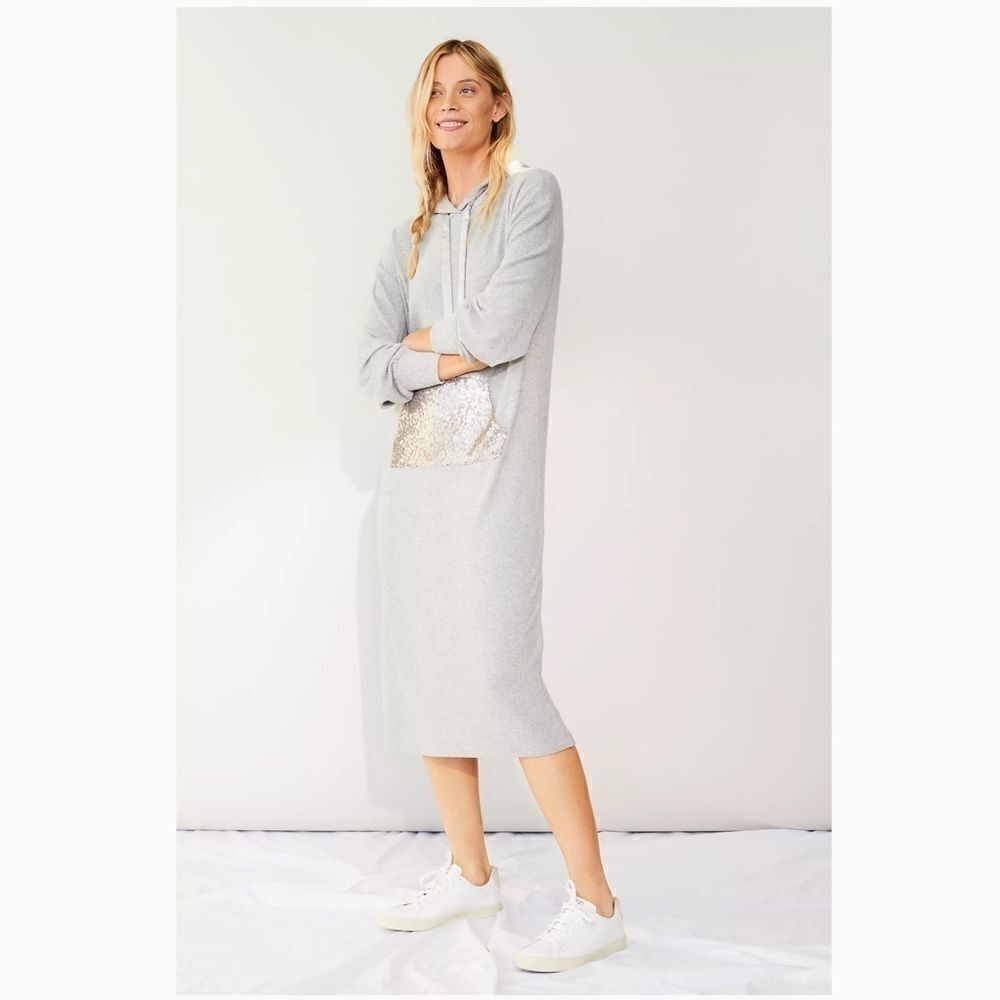 Anthro Saturday Sunday Sequined Tunic Dress